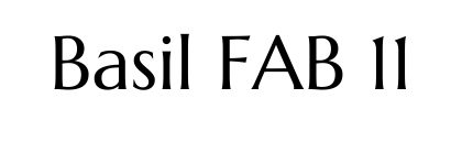 Basil FAB 11 NIBM Annexe Logo